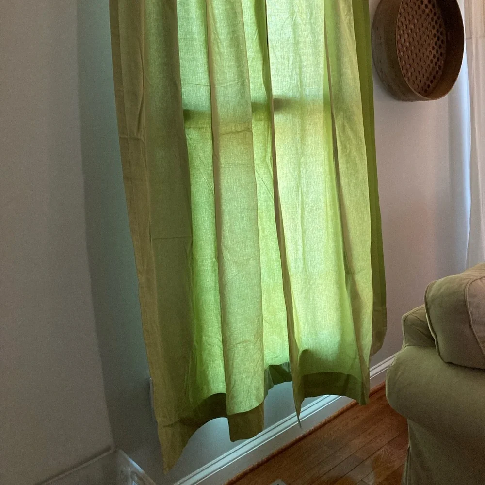 Pottery Barn curtains